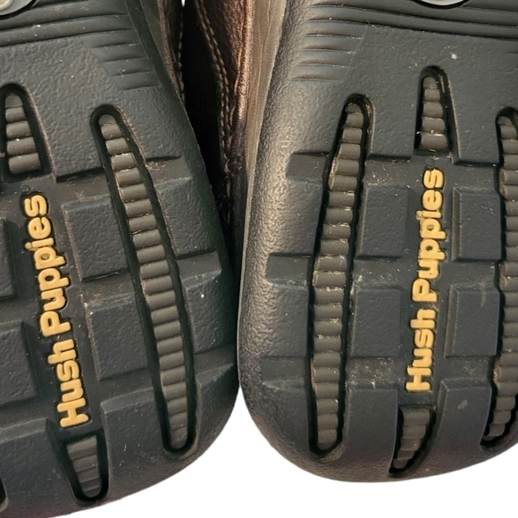 Hush Puppies Moyen Brown slip on US 10 Leather LunarII - Picture 6 of 16